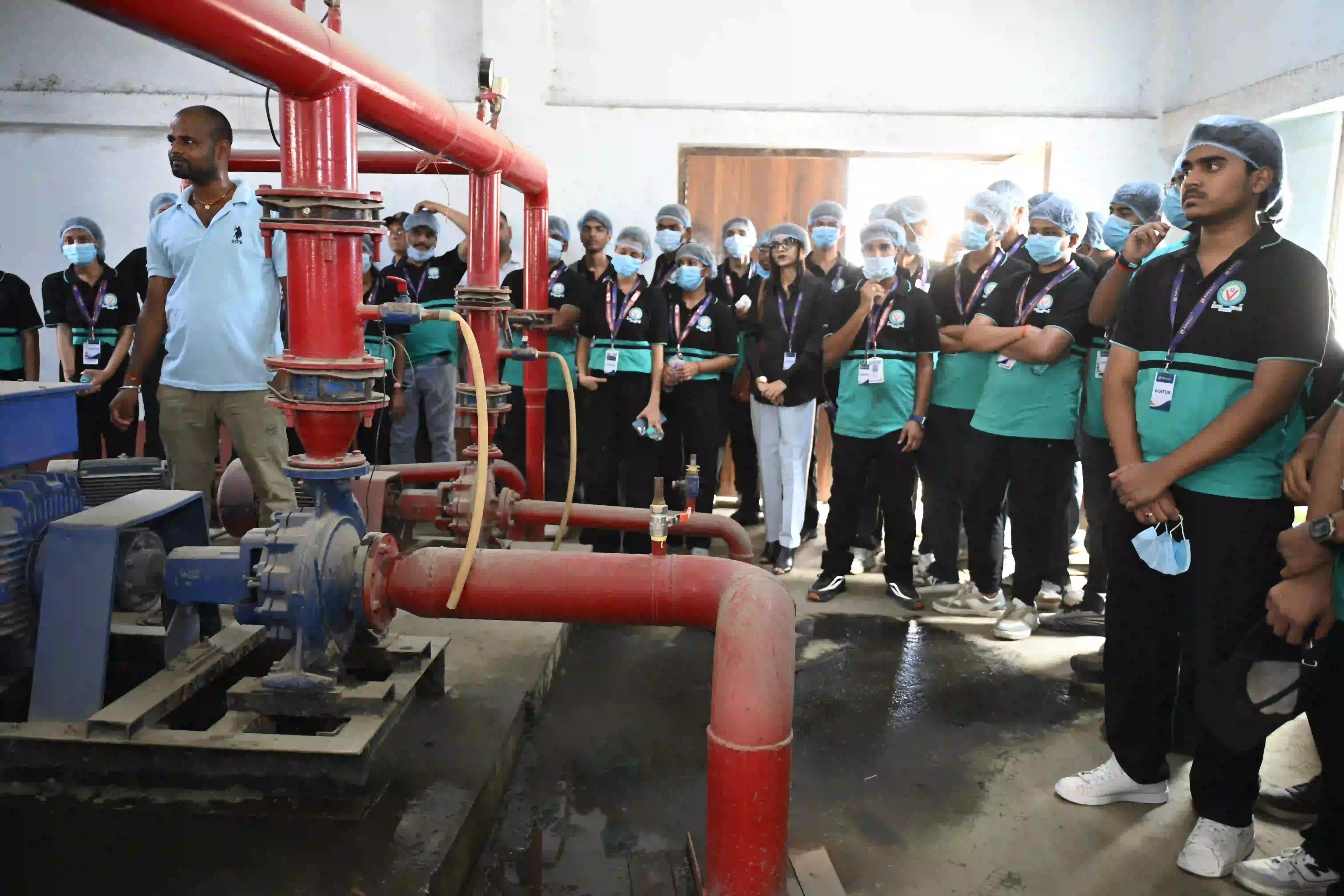 Factory Visit by Commerce Students